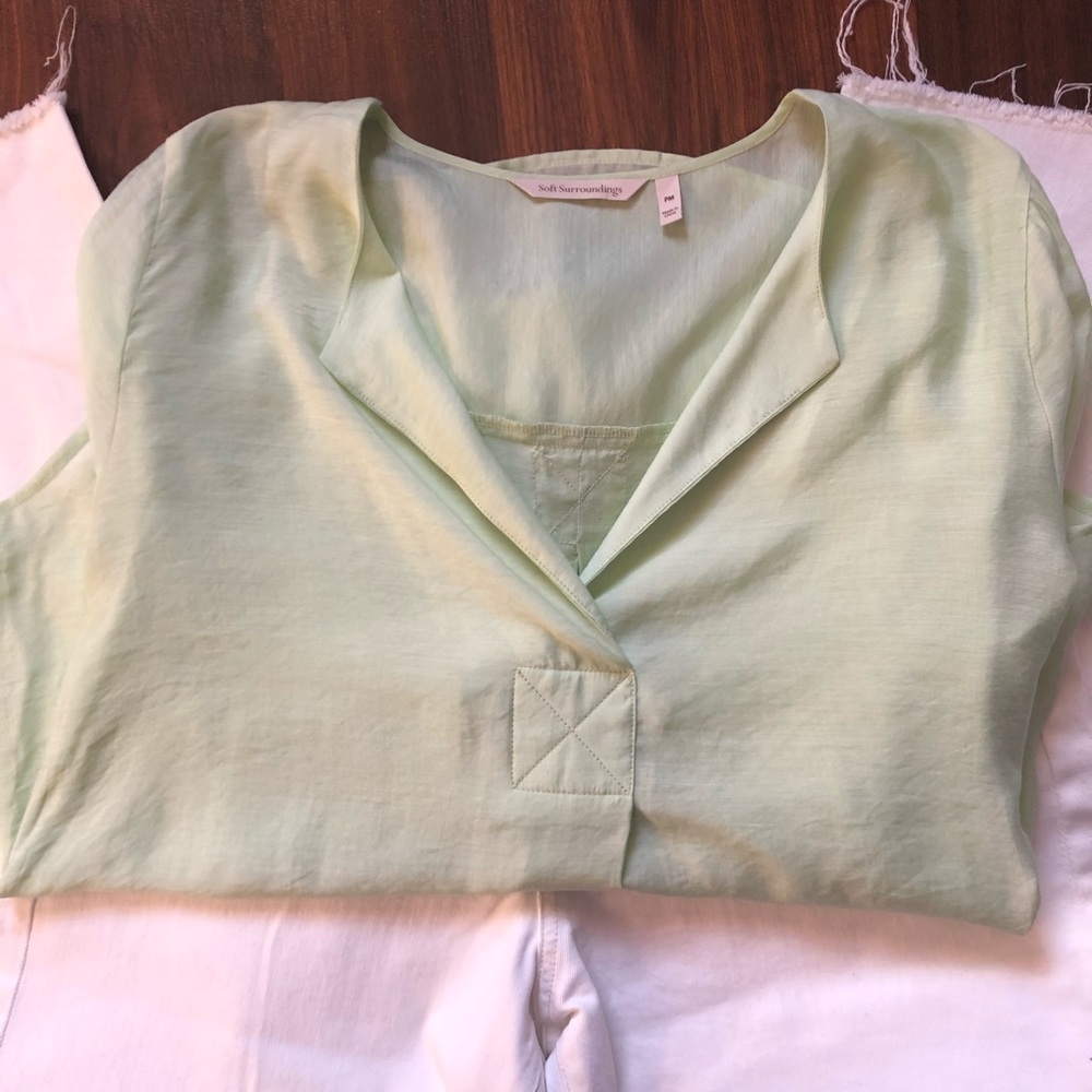 Soft Surroundings blouse Size PM